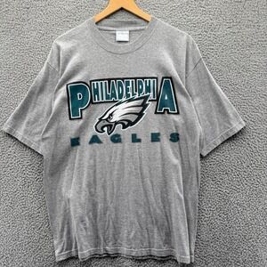 Vintage Philadelphia Eagles Shirt Mens Large Gray Y2K 00S